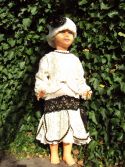 Robe r&eacute;tro &eacute;crue