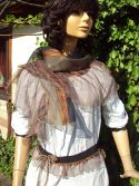 Foulard fantaisie 2 (avec ceinture assortie)